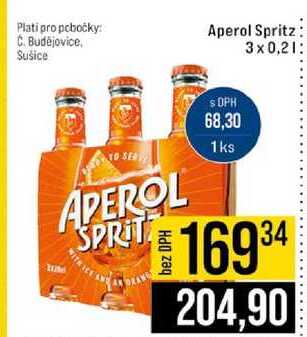 Aperol Spritz 3x0,2l