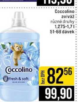 Coccolino aviváž různé druhy 1,275-1,7l 51-68 dávek 
