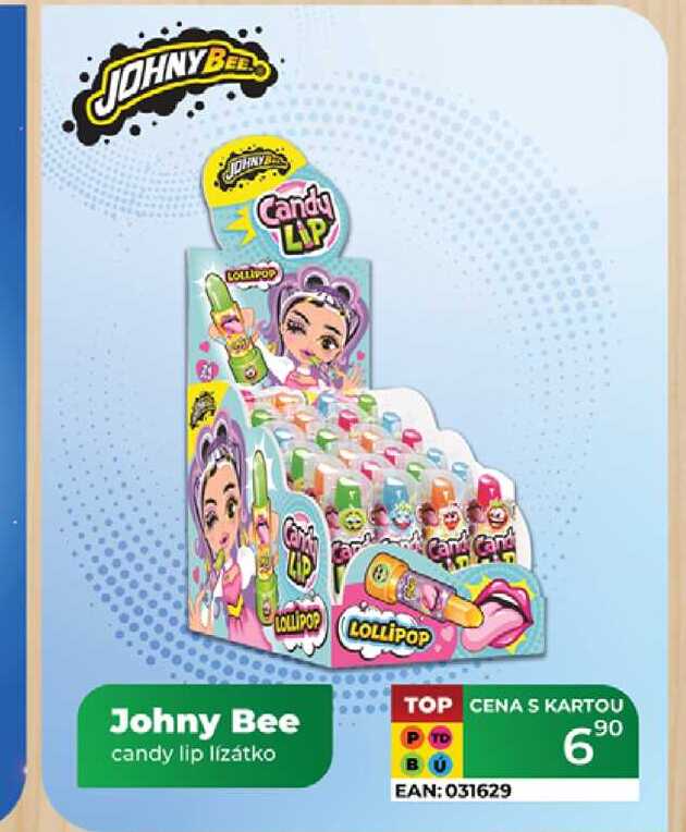 Johny Bee candy lip lízátko 