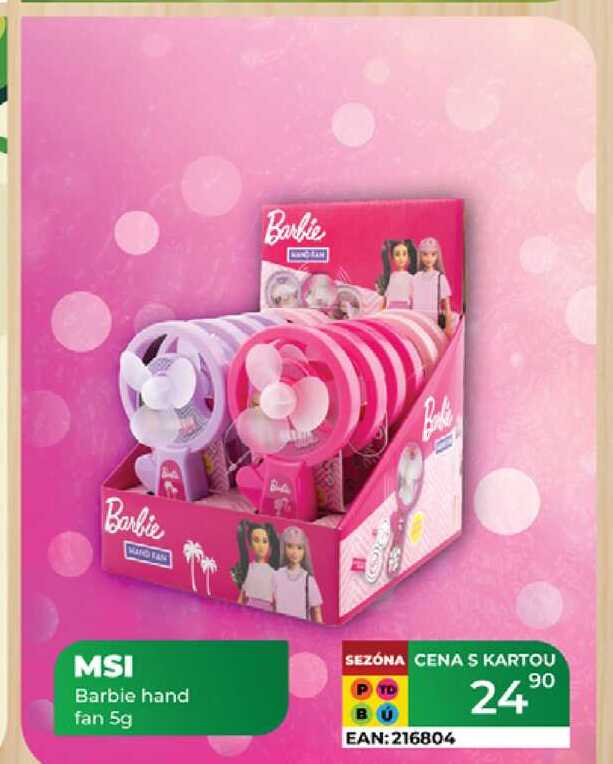 MSI Barbie hand fan 5g 
