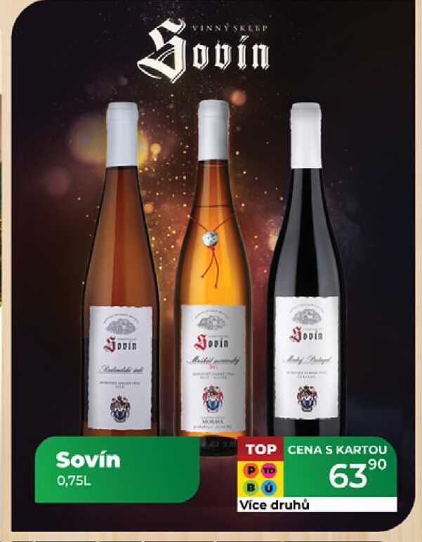 Sovín 0,75L  