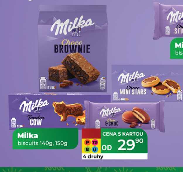 Milka biscuits 140g, 150g 