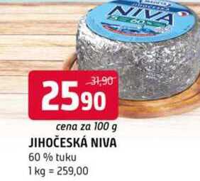 Jihočeská Niva 60%, 100g