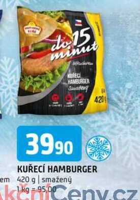 Kuřecí hamburger 420g
