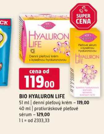 Bio hyaluron life 