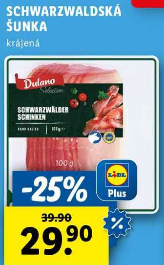 SCHWARZWALDSKÁ ŠUNKA, 100 g