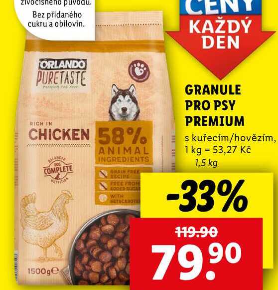 GRANULE PRO PSY PREMIUM, 1,5 kg
