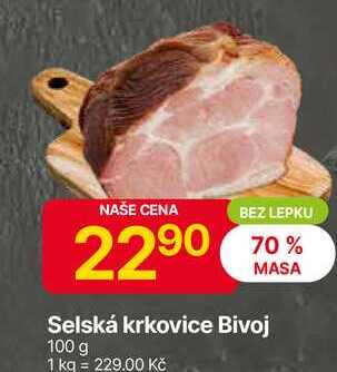Bivoj Selská krkovice 100 g 