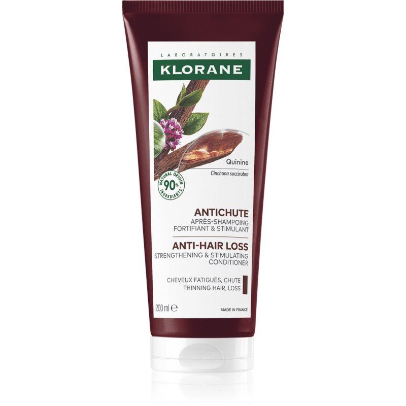 Klorane Chinin & Bio Protěž Alpská posilujicí balzám pro slabé vlasy s tendencí vypadávat 200 ml
