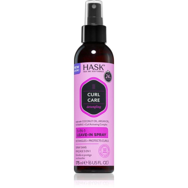 HASK Curl Care bezoplachový sprej pro vlnité a kudrnaté vlasy 175 ml