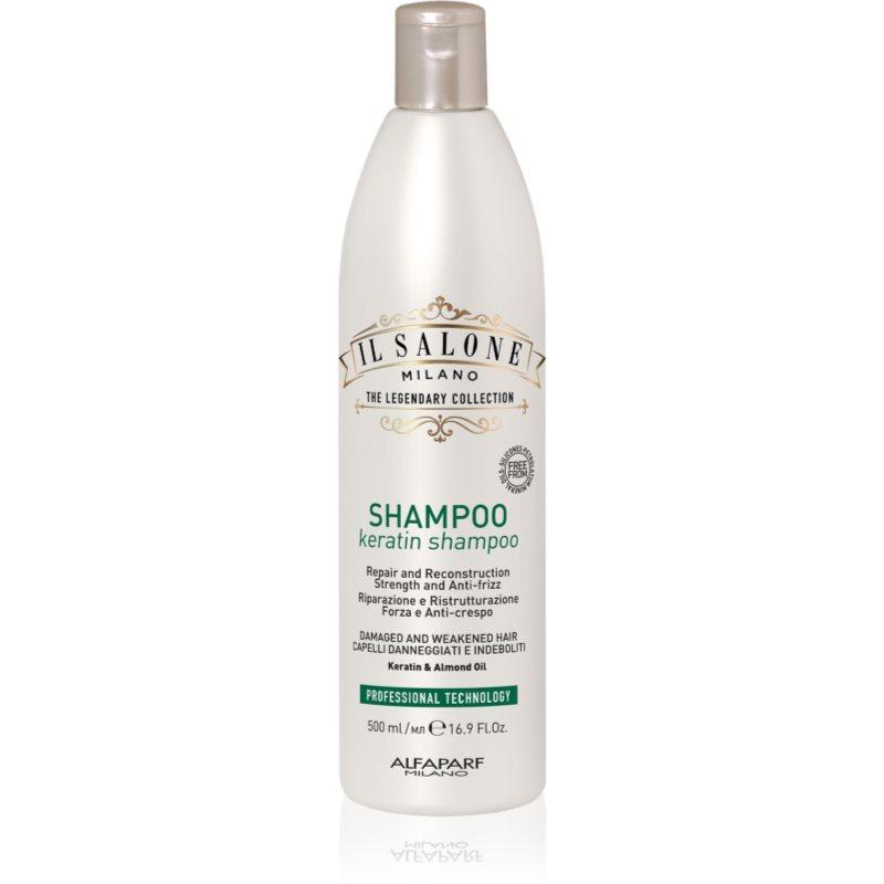 Alfaparf Milano Il Salone Milano Keratin obnovující šampon pro poškozené vlasy 500 ml