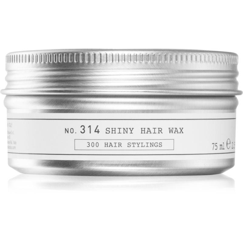 DEPOT 300 HAIR STYLING NO. 314 SHINY HAIR WAX vosk na vlasy pro přirozenou fixaci 75 ml