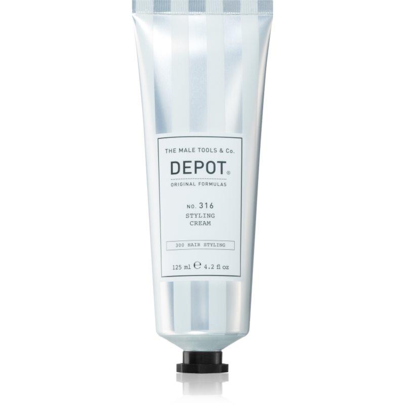 Depot 300 HAIR STYLING NO. 316 STYLING CREAM stylingový krém se středním zpevněním a přirozenými odlesky 125 ml