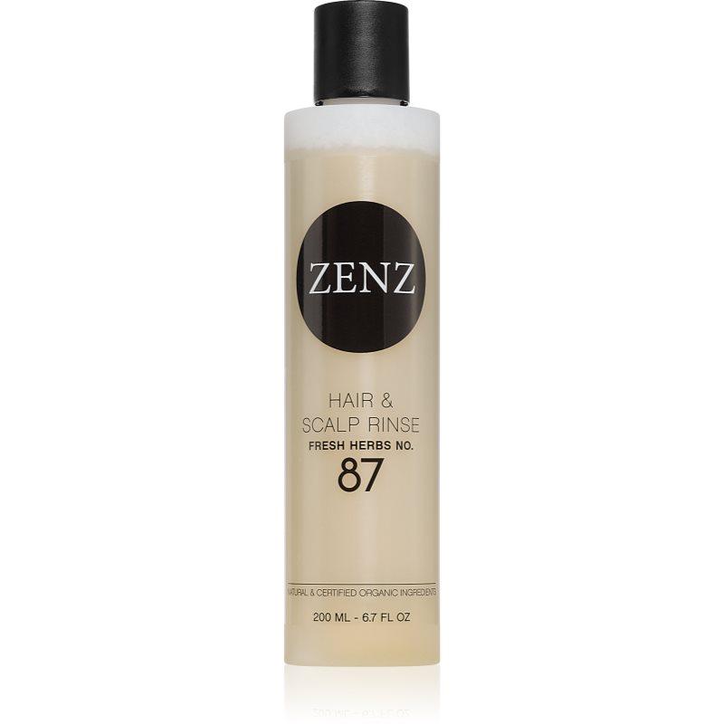 ZENZ Organic Fresh Herbs No. 87 intenzivní péče pro obnovu pokožky hlavy 200 ml