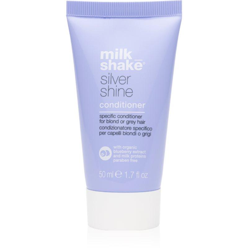 milk_shake Silver Shine kondicionér pro blond vlasy neutralizující žluté tóny 50 ml