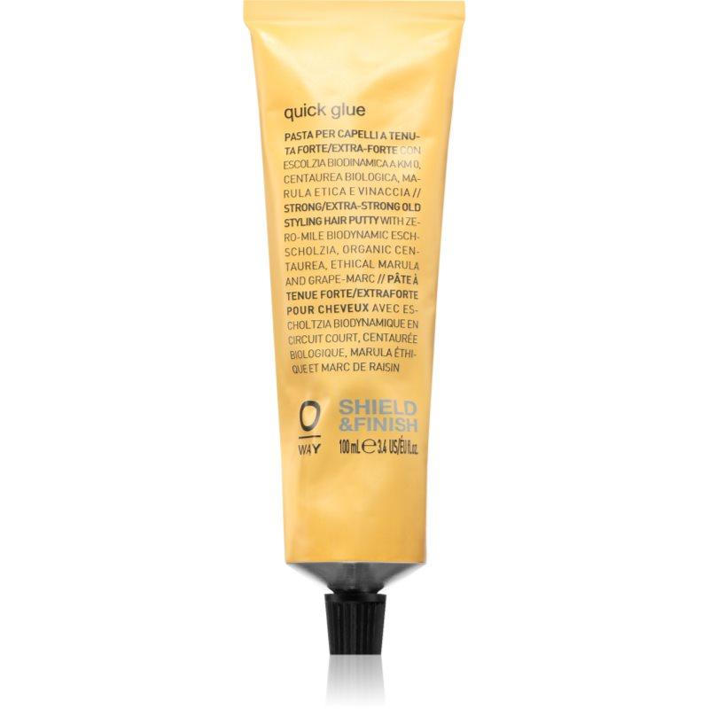 Oway Shield & Finish Quick Glue stylingová pasta na vlasy 100 ml