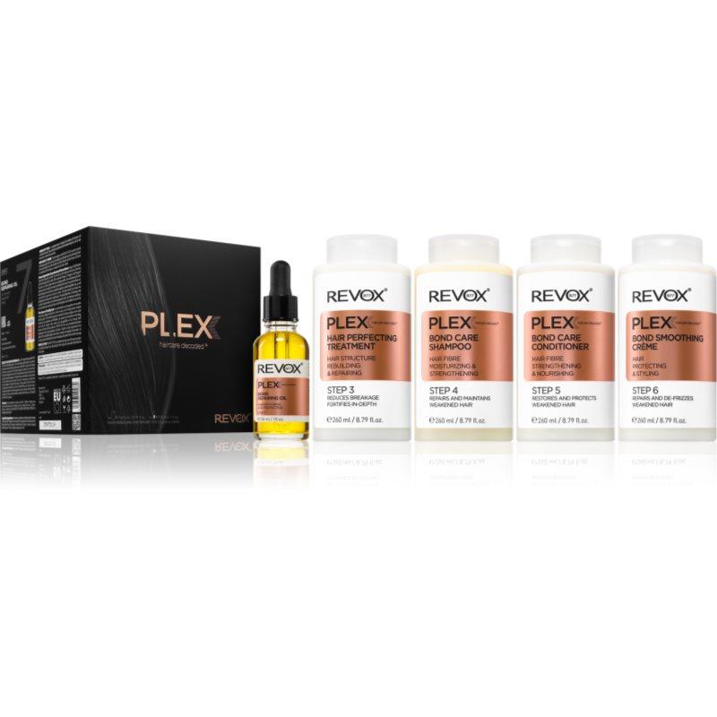 Revox B77 Plex Hair Rebuilding System Set for Salon & Home sada pro poškozené a barvené vlasy 1 ks