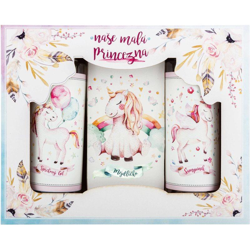 Bohemia Gifts & Cosmetics Jednorožec dárková sada do vany pro děti