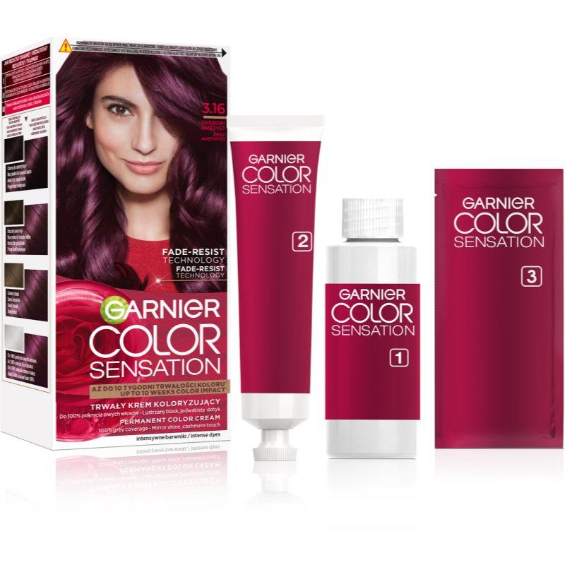 Garnier Color Sensation barva na vlasy odstín 3.16 Głęboki Ametyst 1 ks