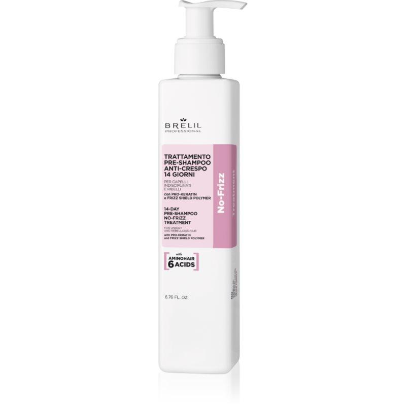 Brelil Professional No Frizz 14 Days No Frizz Treatment před-šamponová péče pro nepoddajné a krepatějící se vlasy 200 ml