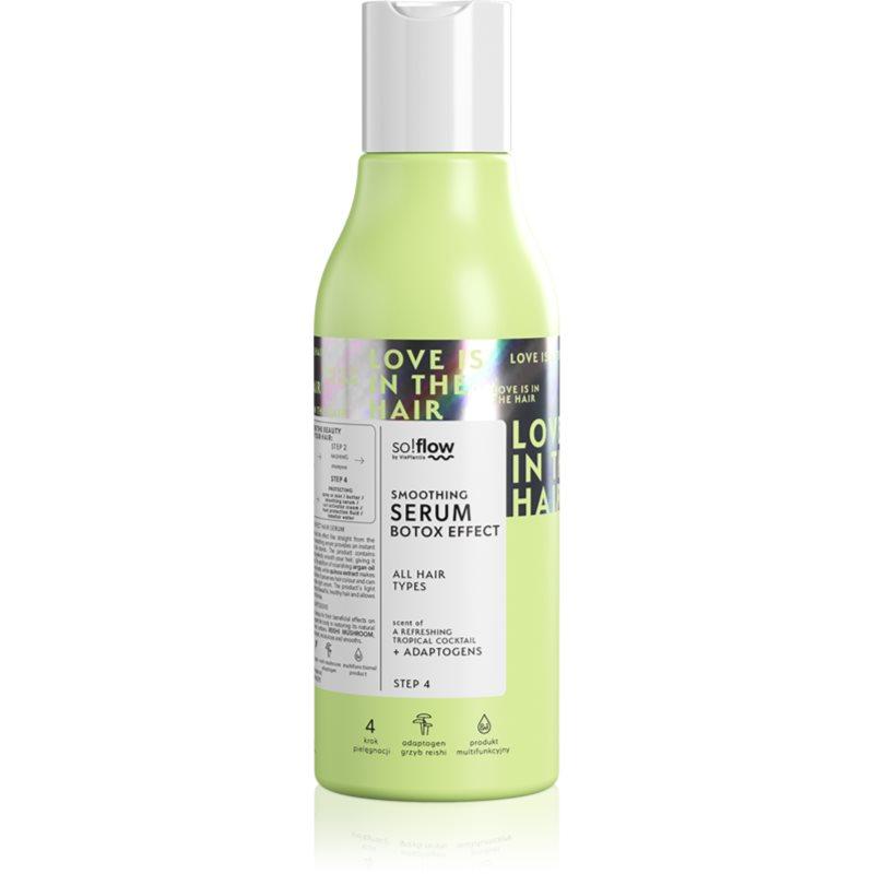 so!flow Smoothing Serum Botox Effect uhlazující sérum pro všechny typy vlasů 150 ml