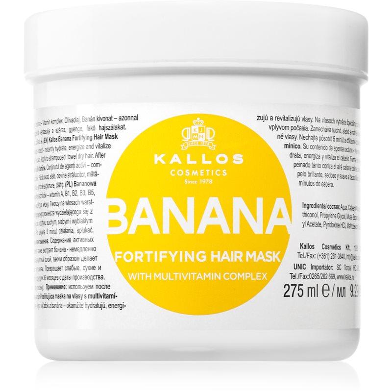 Kallos KJMN Professional Banana posilující maska s multivitamínovým komplexem 275 ml