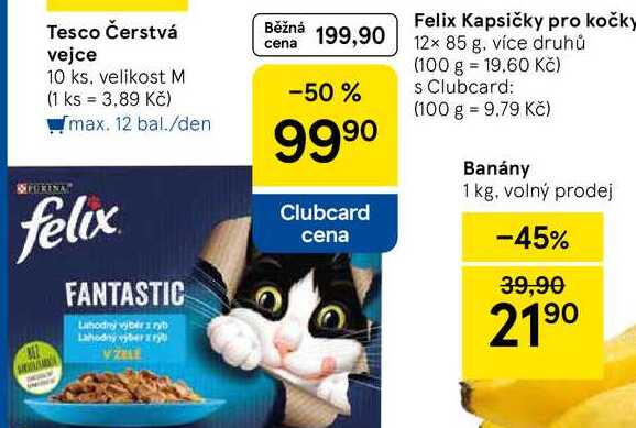 Felix Kapsičky pro kočky, 12× 85 g, více druhů 