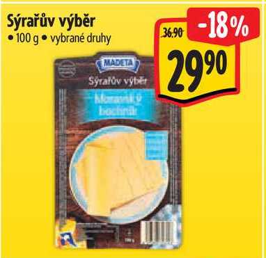 Sýrařův výběr, 100 g