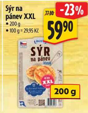 Sýr na pánev XXL, 200 g