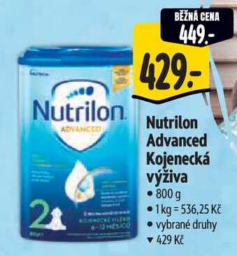 Nutrilon Advanced Kojenecká výživa, 800 g