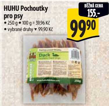 HUHU Pochoutky pro psy, 250 g