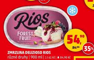 ZMRZLINA DELIZIOSO RIOS různé druhy, 900 ml 