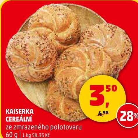 KAISERKA CEREÁLNÍ, 60 g 
