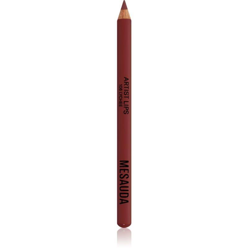 Mesauda Milano Artist Lips konturovací tužka na rty odstín 106 Lychee 1,14 g