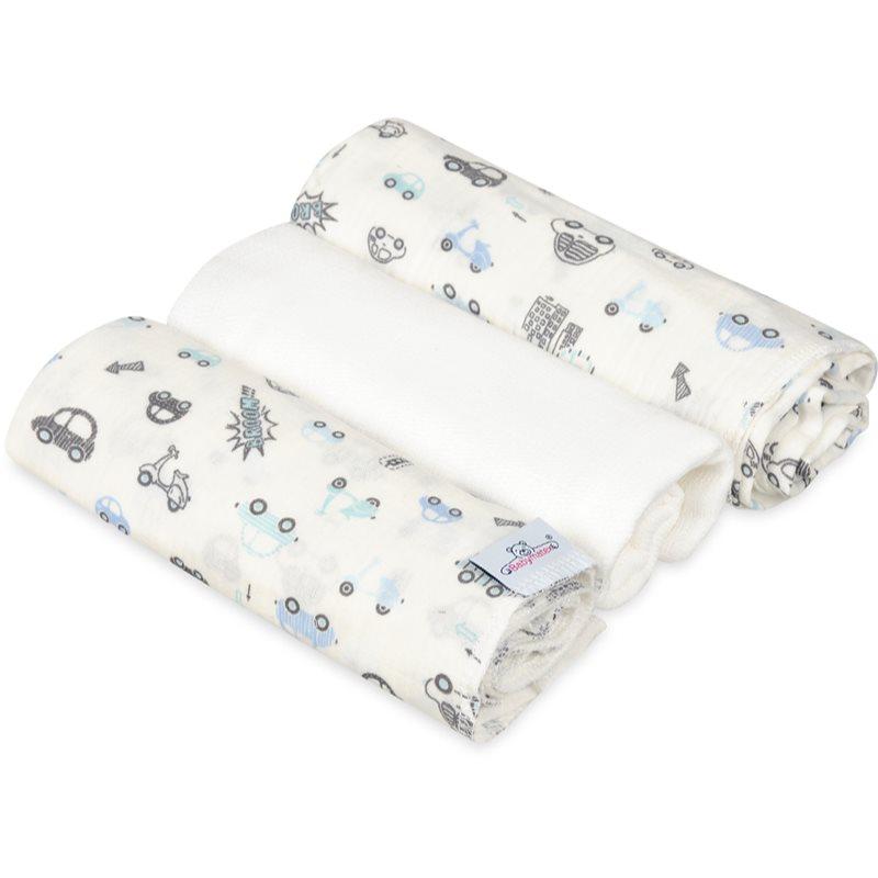 Babymatex Muslin Design plena Cars 3 ks