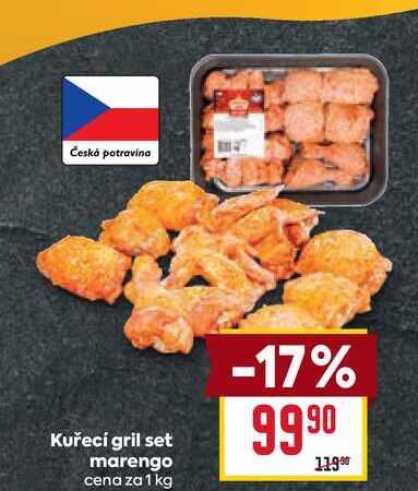 Kuřecí gril set marengo cena za 1 kg 