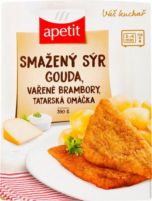 BAPA Smažený sýr s bramborem