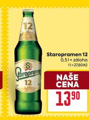 Staropramen 12 0,5l