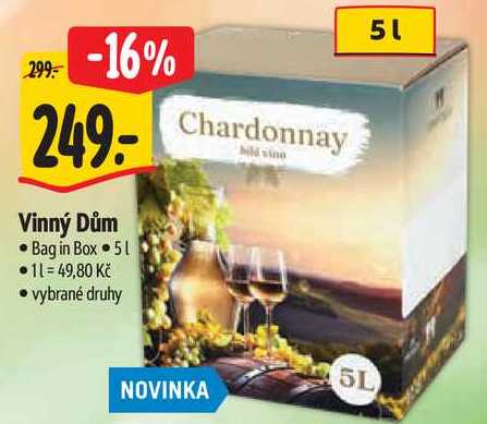 Vinný Dům, 5 l