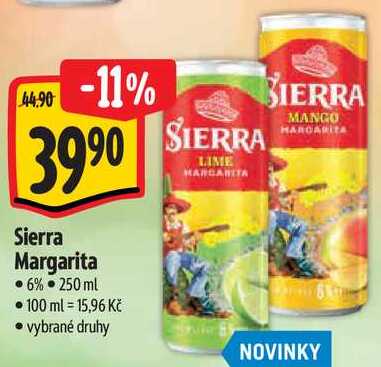 Sierra Margarita, 250 ml