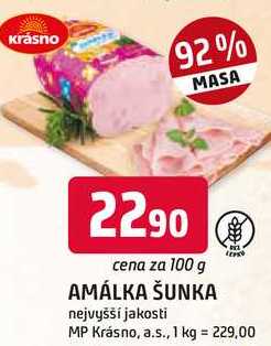 AMÁLKA ŠUNKA 100 g