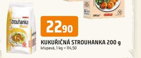 KUKUŘIČNÁ STROUHANKA 200 g 