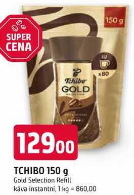 Tchibo Gold Selection Instantní káva 150g