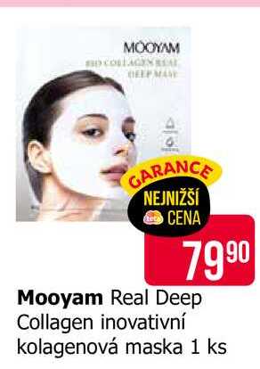 Mooyam Real Deep Collagen inovativní kolagenová maska 1 ks 