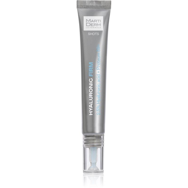 MartiDerm Shots Hyaluronic Firm intenzivní hydratační sérum s kyselinou hyaluronovou 20 ml