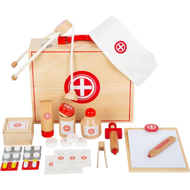 Small foot Wooden Doctor’s Kit sada hraček ze dřeva 3 y+ 24 ks