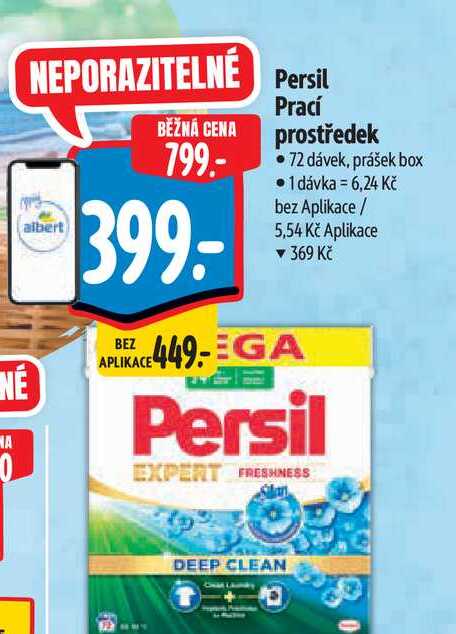  Persil  Prací prostředek - 72 dávek, prášek box 