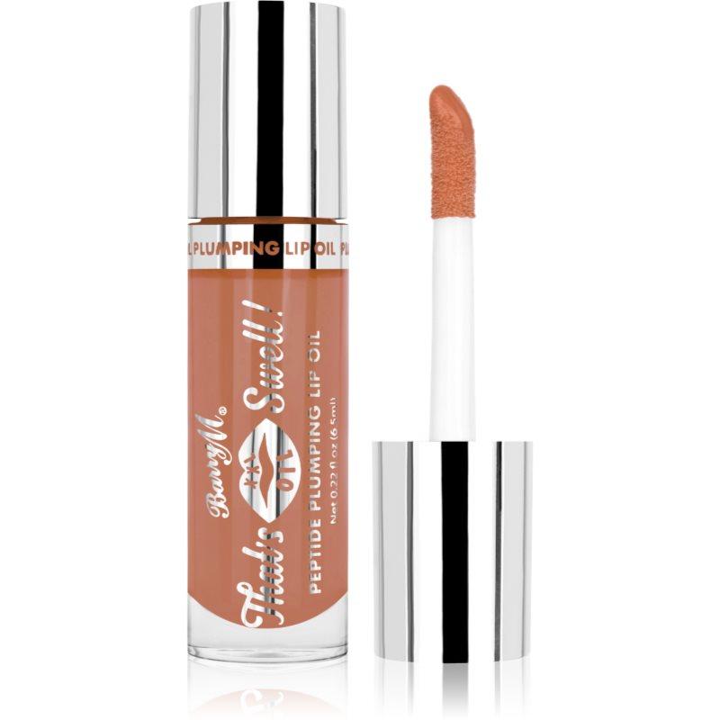 Barry M That's Swell! Peptide Plumping Lip Oil olej na rty pro objem odstín Honeyed Hue 6.5 ml