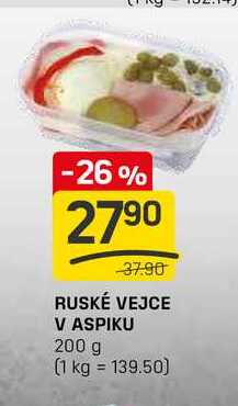 RUSKÉ VEJCE V ASPIKU 200 g 