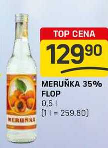 MERUŇKA 35% FLOP 0,5l